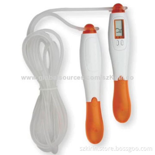 Digital PVC/Nylon Jump Ropes with Plastic ABS Case, Suitable for Promotional Purposes